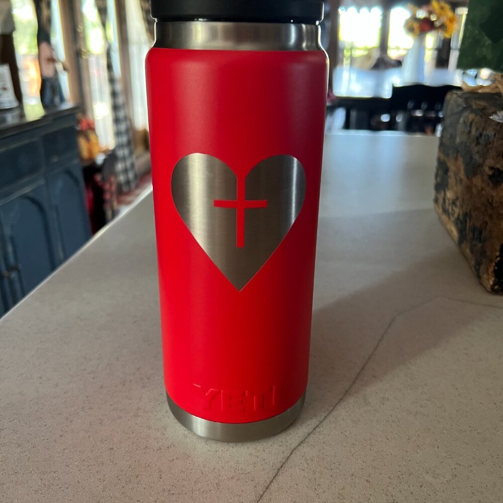 Customized Hot pink Yeti - Picture 6 of 6